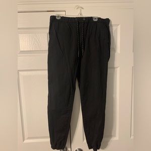 American Eagle Black Joggers